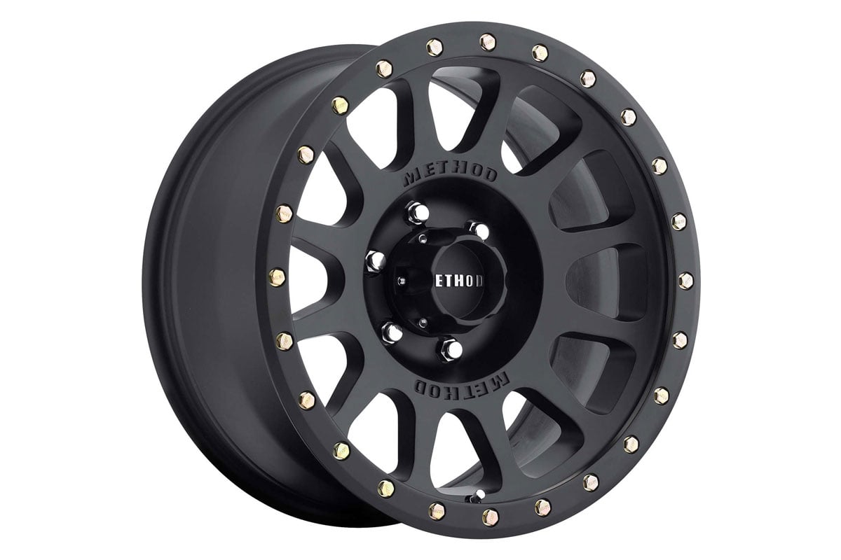 Chevrolet V10 Suburban Wheel - Rough Country - MR305 - Matte Black - 1987
